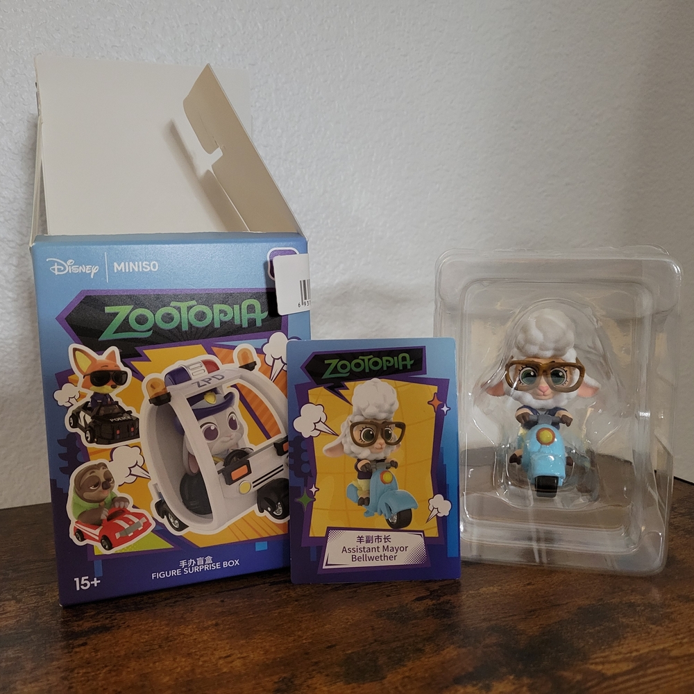 Disney Zootopia Figure - Blue and White